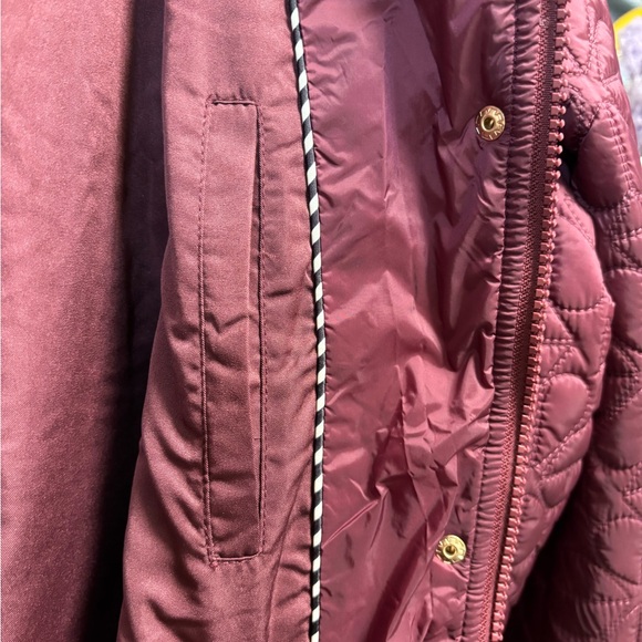 Kate Spade ♠️ Blackberry Quilted Puffer Jacket - Picture 5 of 14